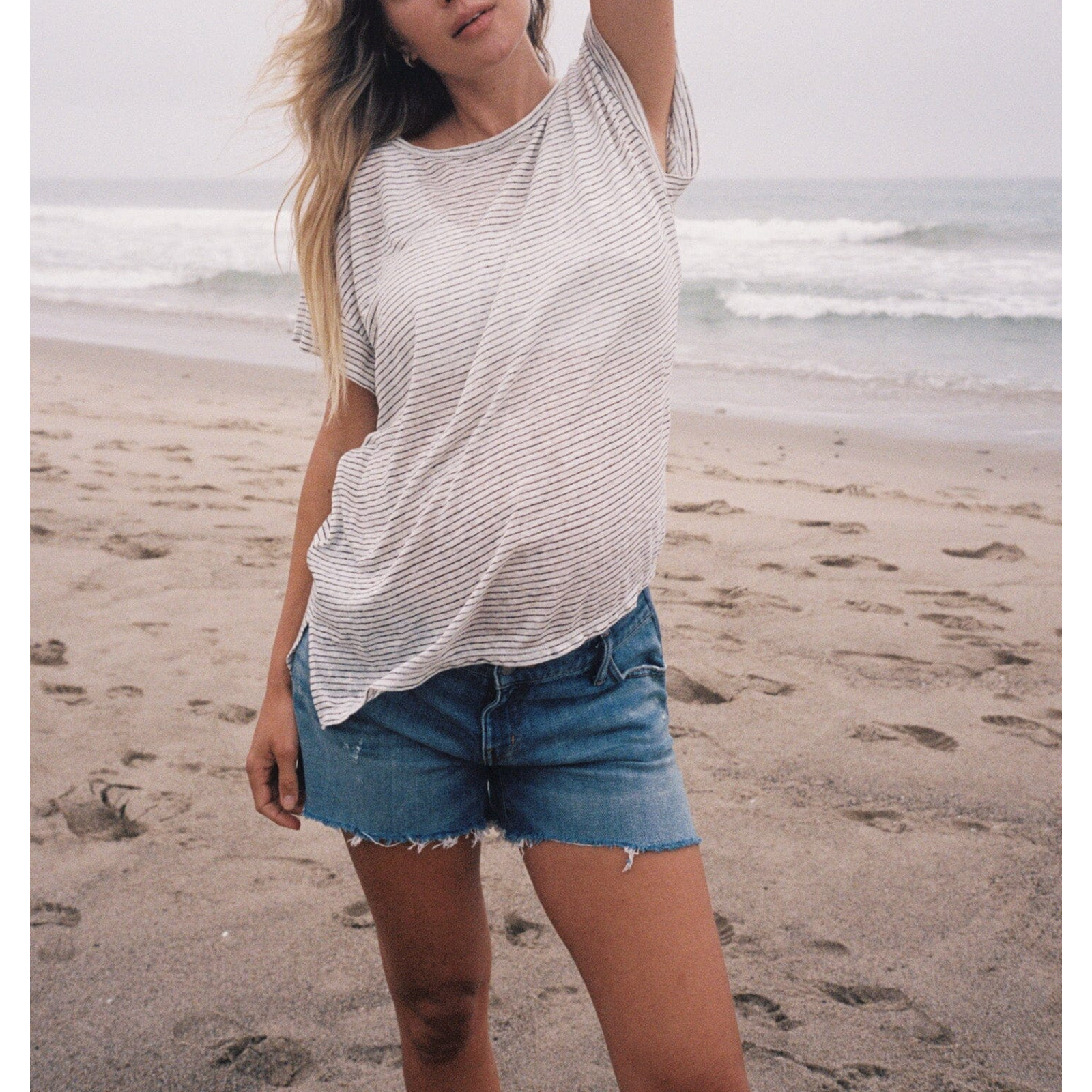 Hatch 'The Cut Off' Maternity Short Size 29
